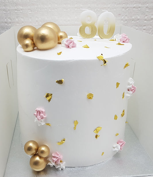 8 inches Celebration cake - double layer cake